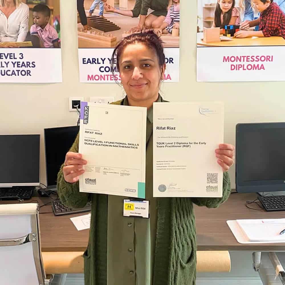 Celebrating success montessori apprentice courses tabs